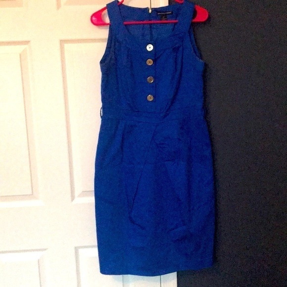 Saint Tropez West Royal Blue Dress - Picture 1 of 6